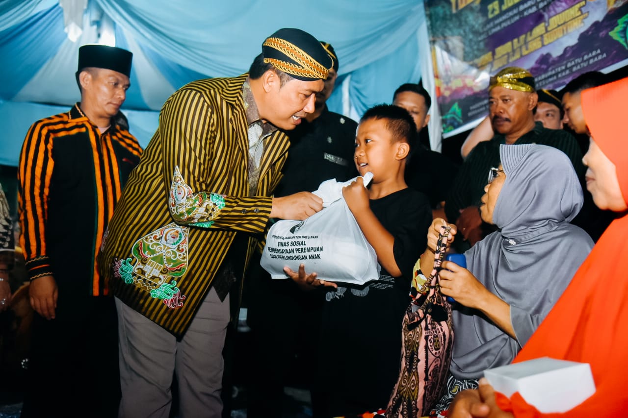 Pj. Bupati Batu Bara dan Bupati Asahan Hadiri HUT Ke-44 Pujakesuma di Desa Mangkai Baru